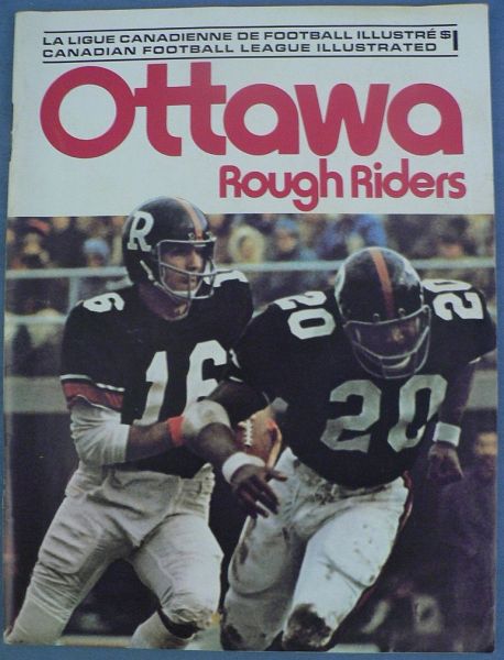 1973 CFL Ottawa Rough Riders